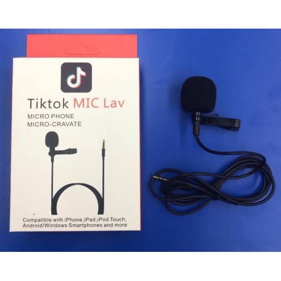 TikTok_Video And Youtubers Mic / Microphone - 3.5mm For DSLR / Mobile and Other